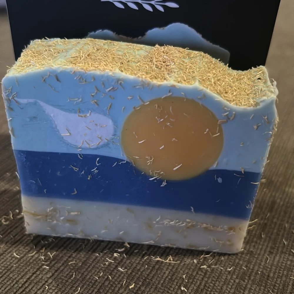 Finchberry Tropical Sunshine Lime & Jasmine Soap Bar  4.5oz